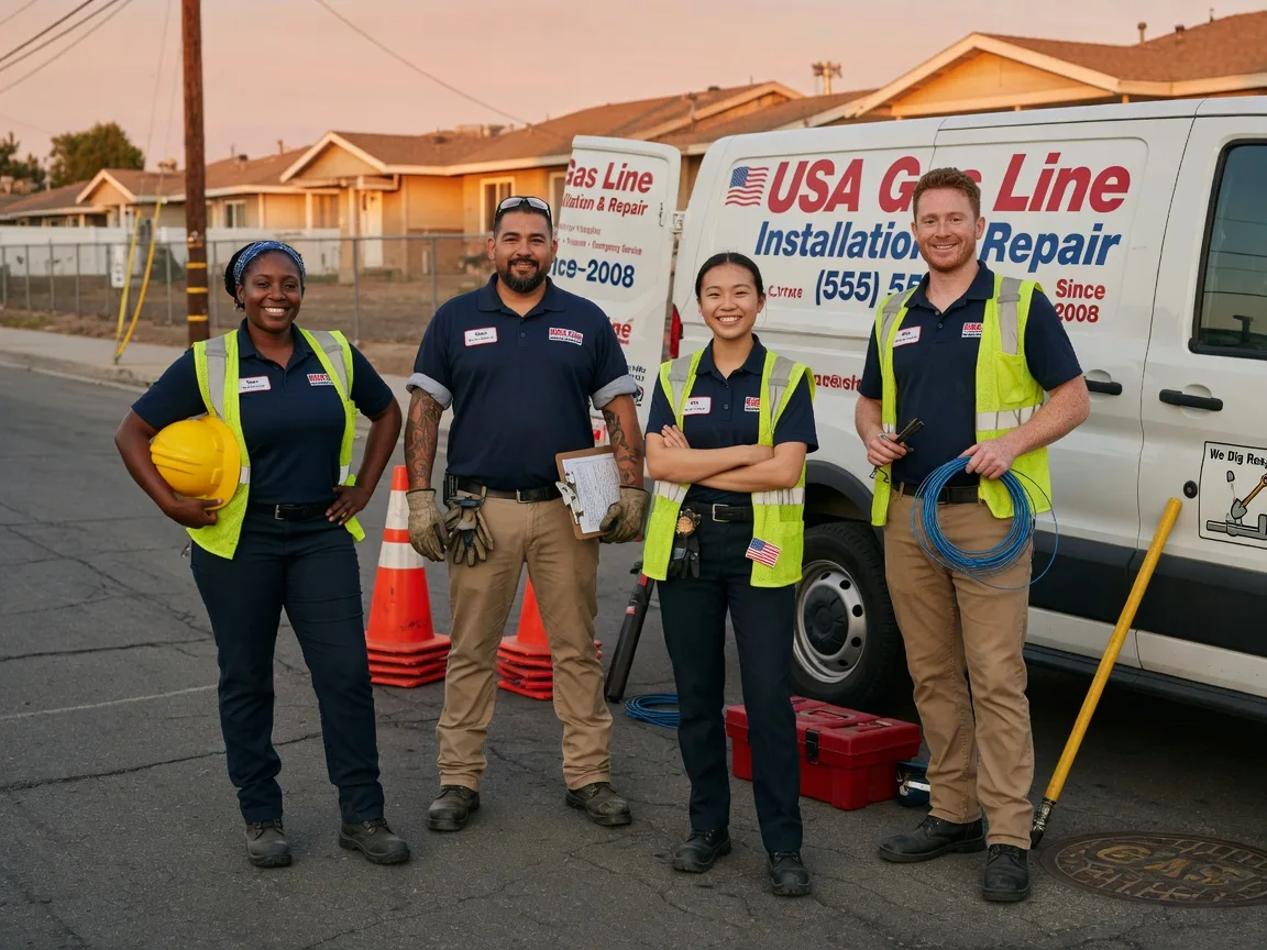 Gas Line Installation company in Lupton City, TN